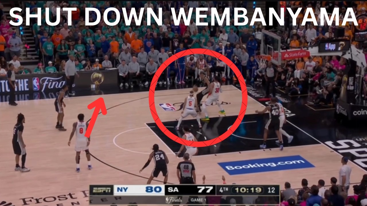 How the KNICKS shut down VICTOR WEMBANYAMA in Game 1