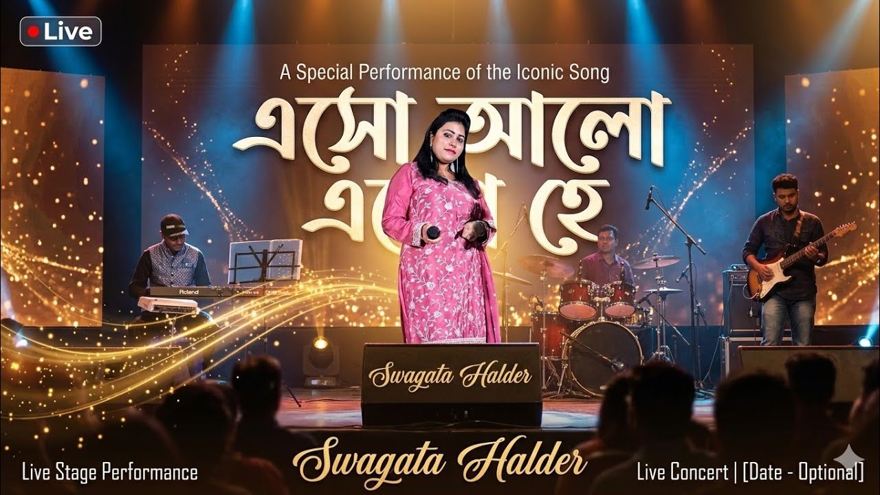Esho Alo Esho Hey | এসো আলো এসো হে | Swagata Halder 