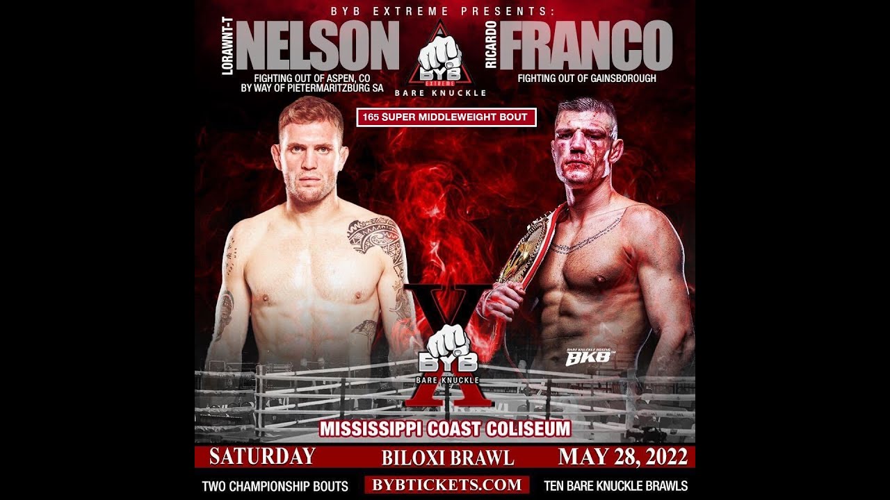 BYB X Biloxi Brawl Lorawnt T Nelson vs Ricardo Franco