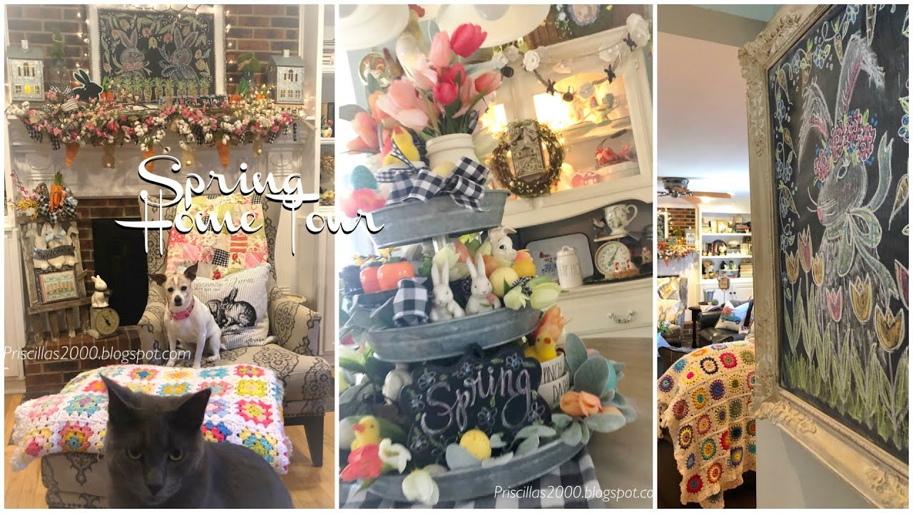 Spring Home Tour 2019:Priscilla & Chelsea-The Real Housewives of Cross Stitch