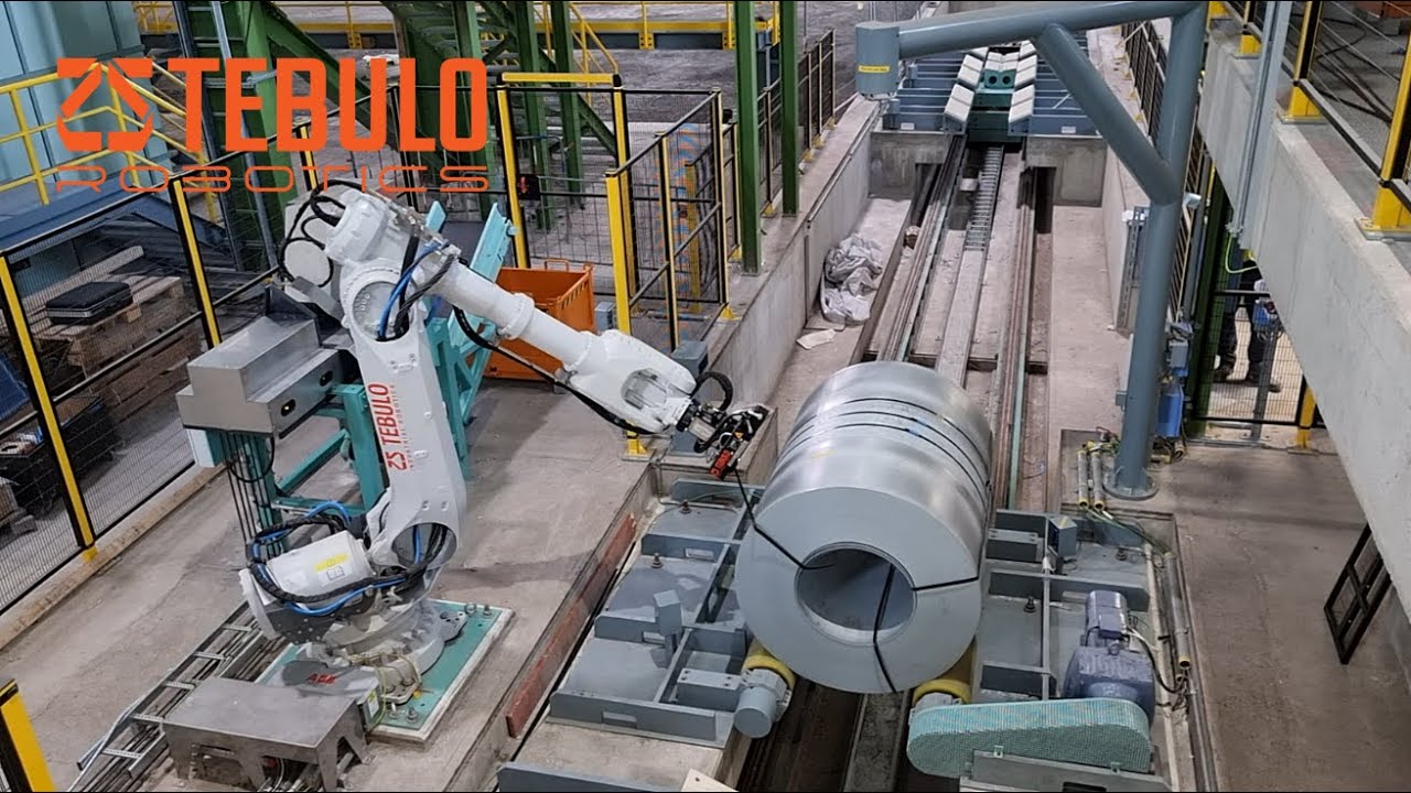 Tebulo Robotics Destrapping machine