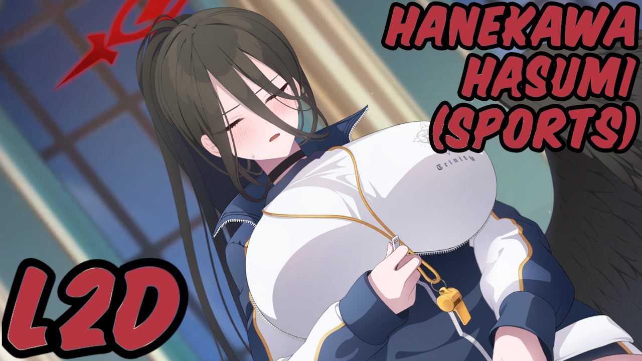 [Blue Archive] Hanekawa Hasumi (sports) L2D [ENG SUB]