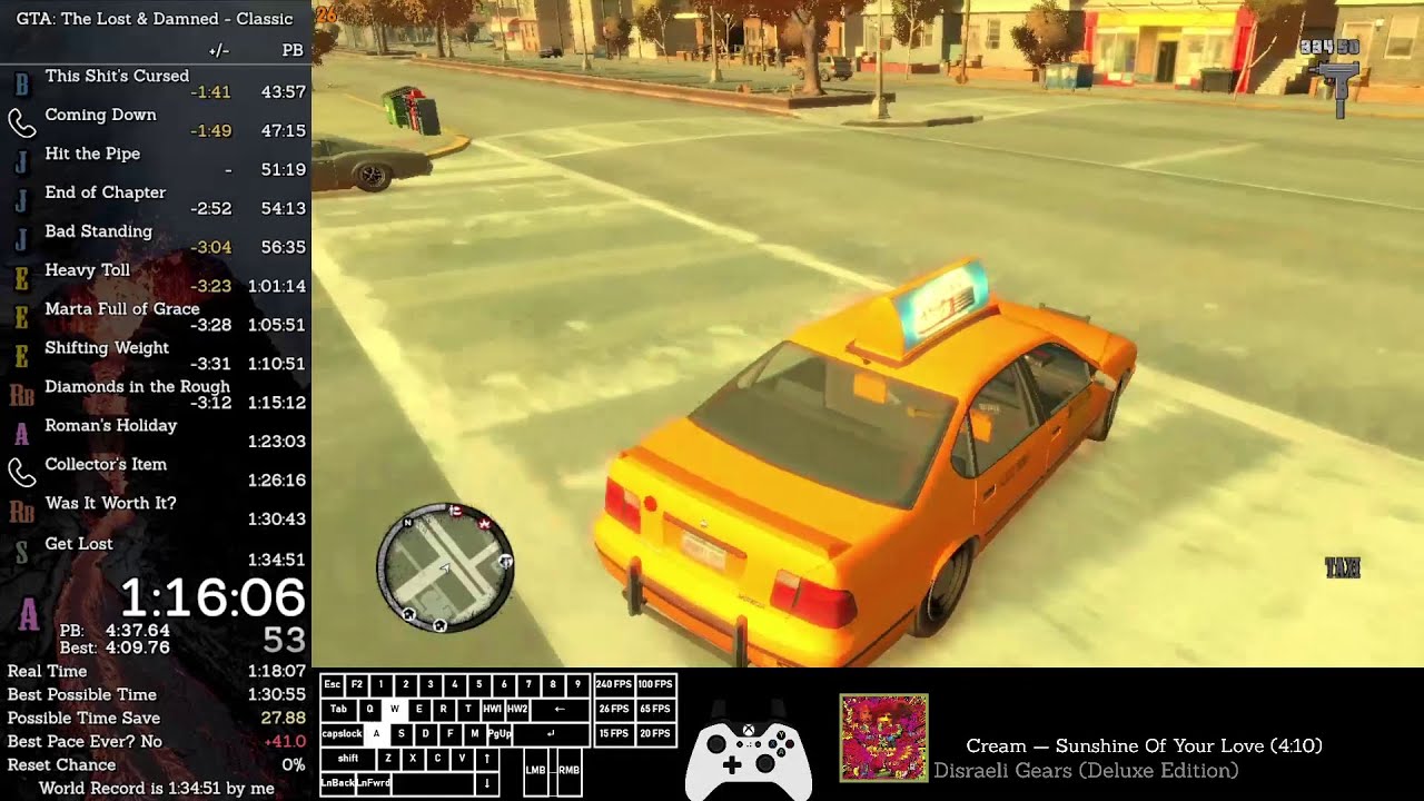 GTA IV: TLaD Classic speedrun in 1:31:17 [World Record]