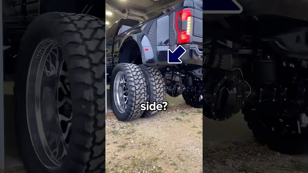 Why Do Some Trucks Have Double Wheels on Each Side? 😳