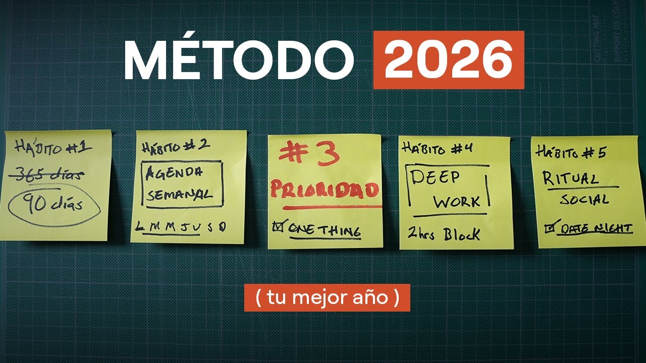 El Método que Te Falta para Lograr Tus Metas (ahora sí)