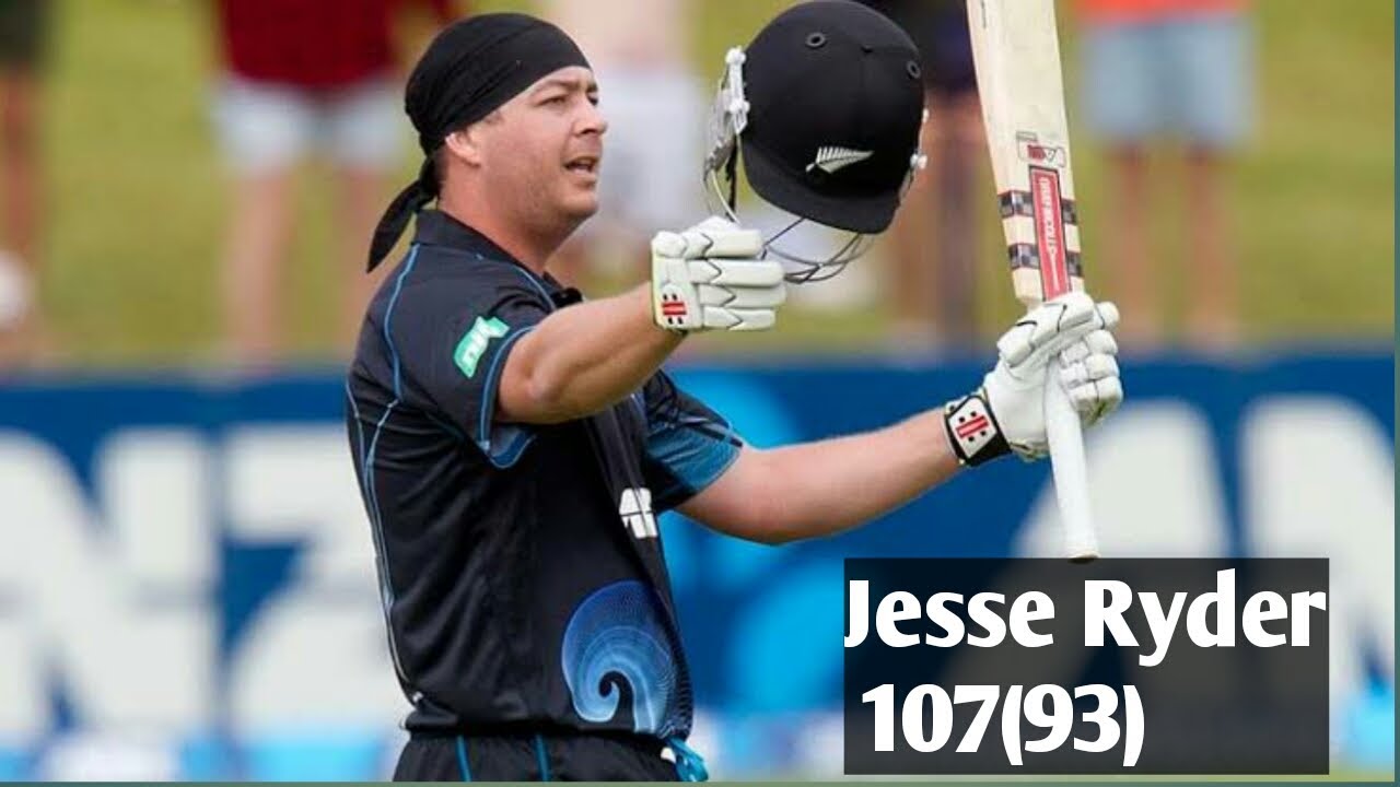 JESSE RYDER brilliant Century/Hundred against Pakistan| Scored 107 off 93|  PAK vs NZ 6th Odi 2011.