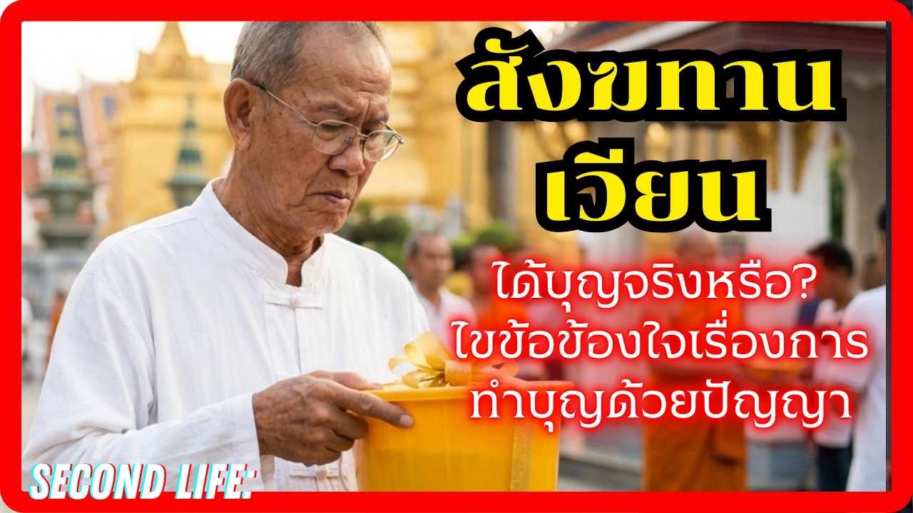 สังฆทานเวียน ได้บุญจริงหรือ? | ไขข้อข้องใจเรื่องการทำบุญด้วยปัญญา