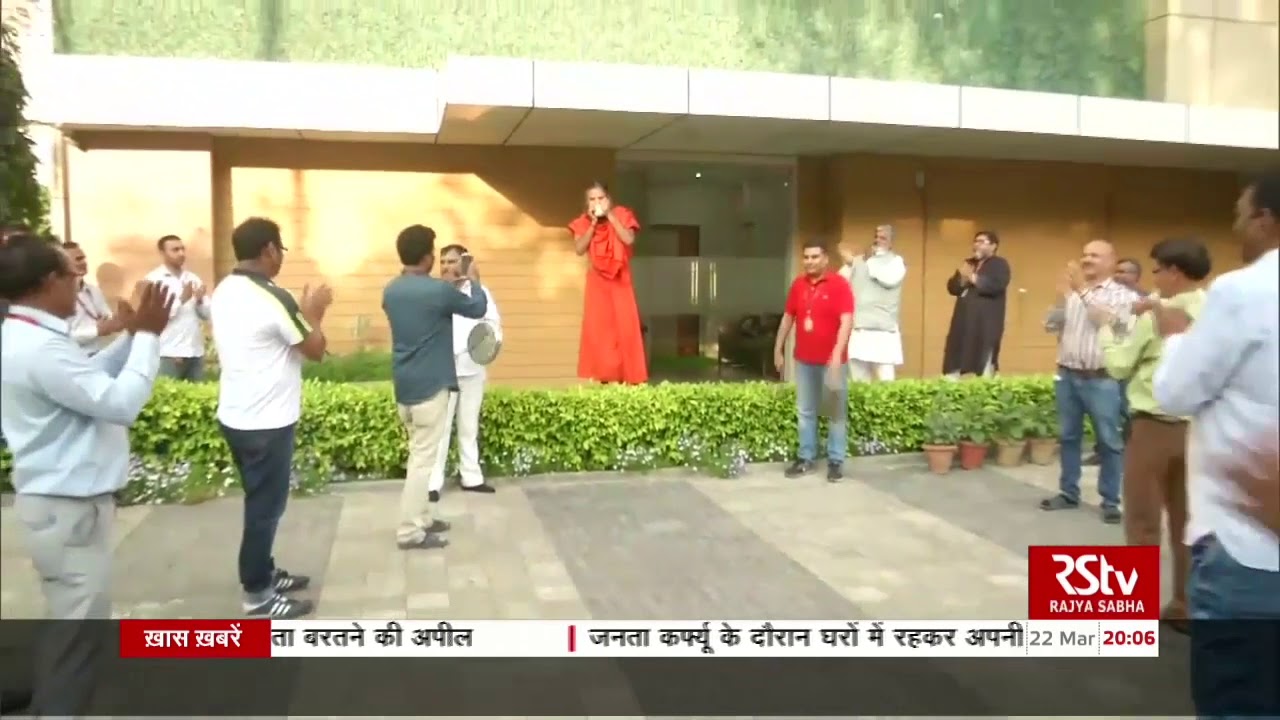 Baba Ramdev expresses gratitude towards those risking their lives in fight against COVID-19