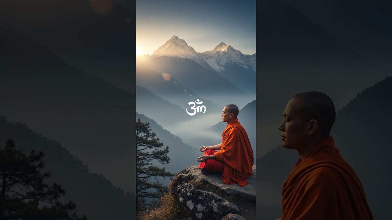 ॐ Deep Meditation & Inner Peace | Relaxing Mountain Vibes Live 🏔️