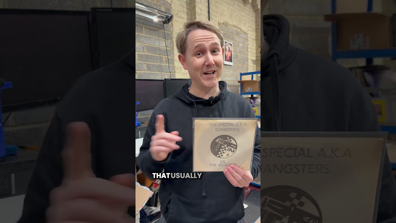 5000 экземпляров. Ручная штамповка. Настоящая история Two-Tone 🏁 #atlasrecordsuk #thespecials #tw...