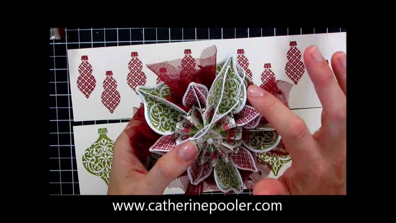 Stampin' Up Holiday Mini Catalog Ornament