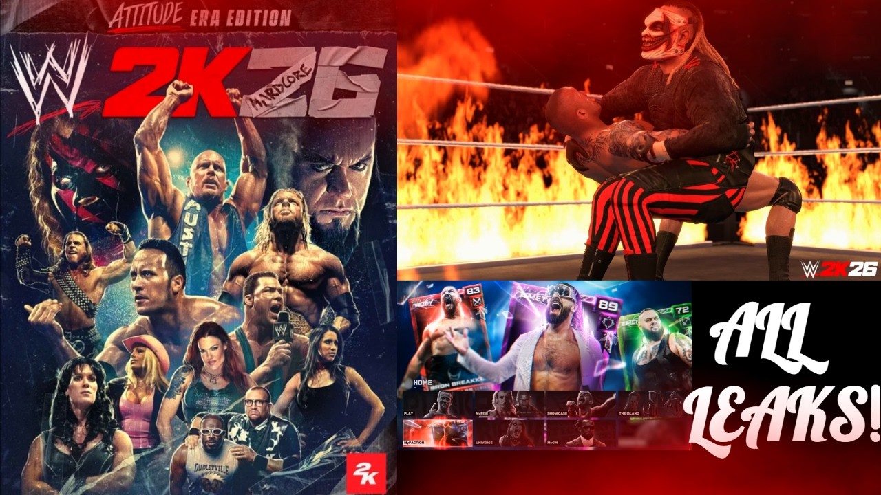 WWE 2K26 LEAKS! | VG2K CONCEPTS