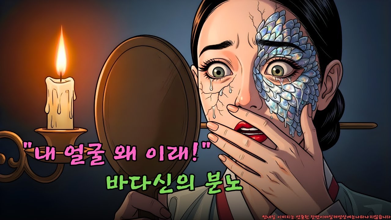 시장통 생선 할멈을 비웃던 조선 최고 미녀의 얼굴이 흉측한 물고기 비늘로 뒤덮인 소름 돋는 사연 | 잠들기 전 듣는 한국 공포 야담 수면동화