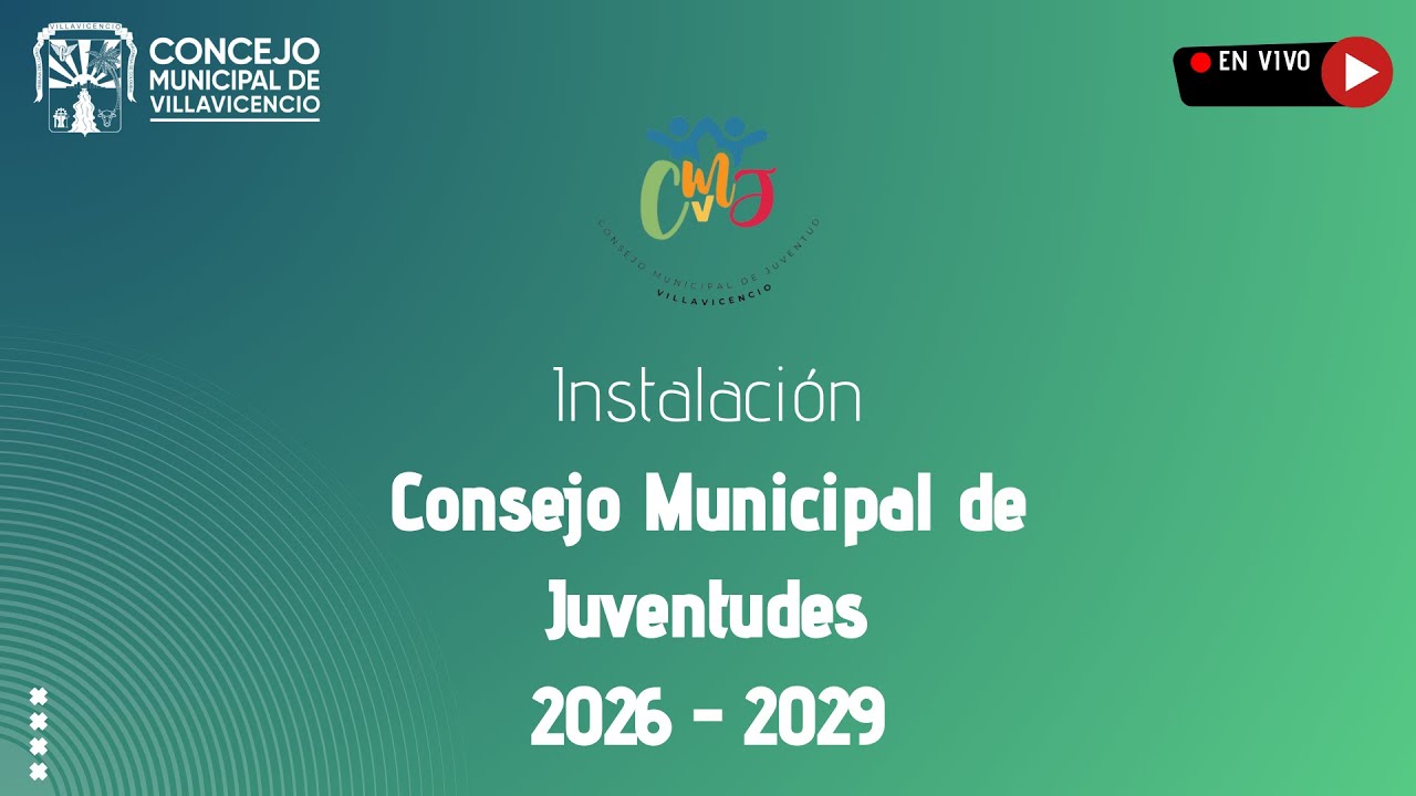 Intalación Consejo Municipal de Juventudes 22 Enero de 2026