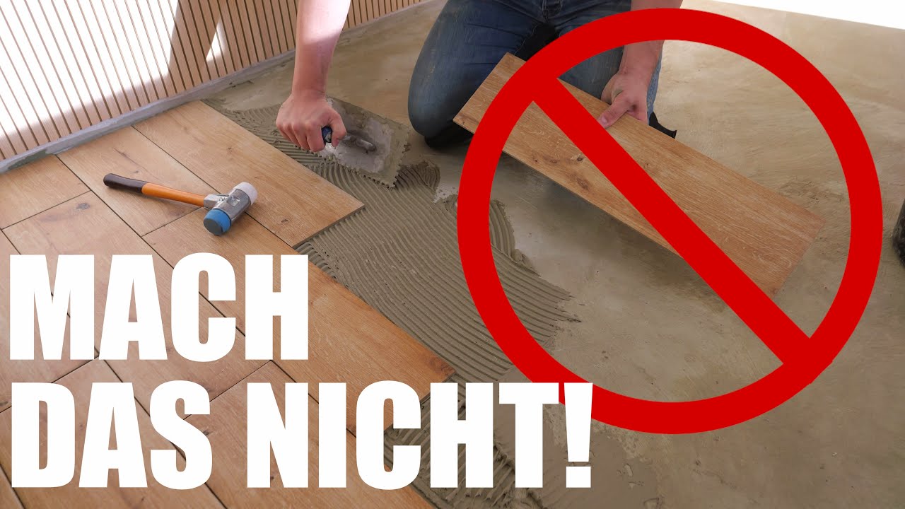 VERMEIDE diese FEHLER  beim Fliesen verlegen I MrHandwerk