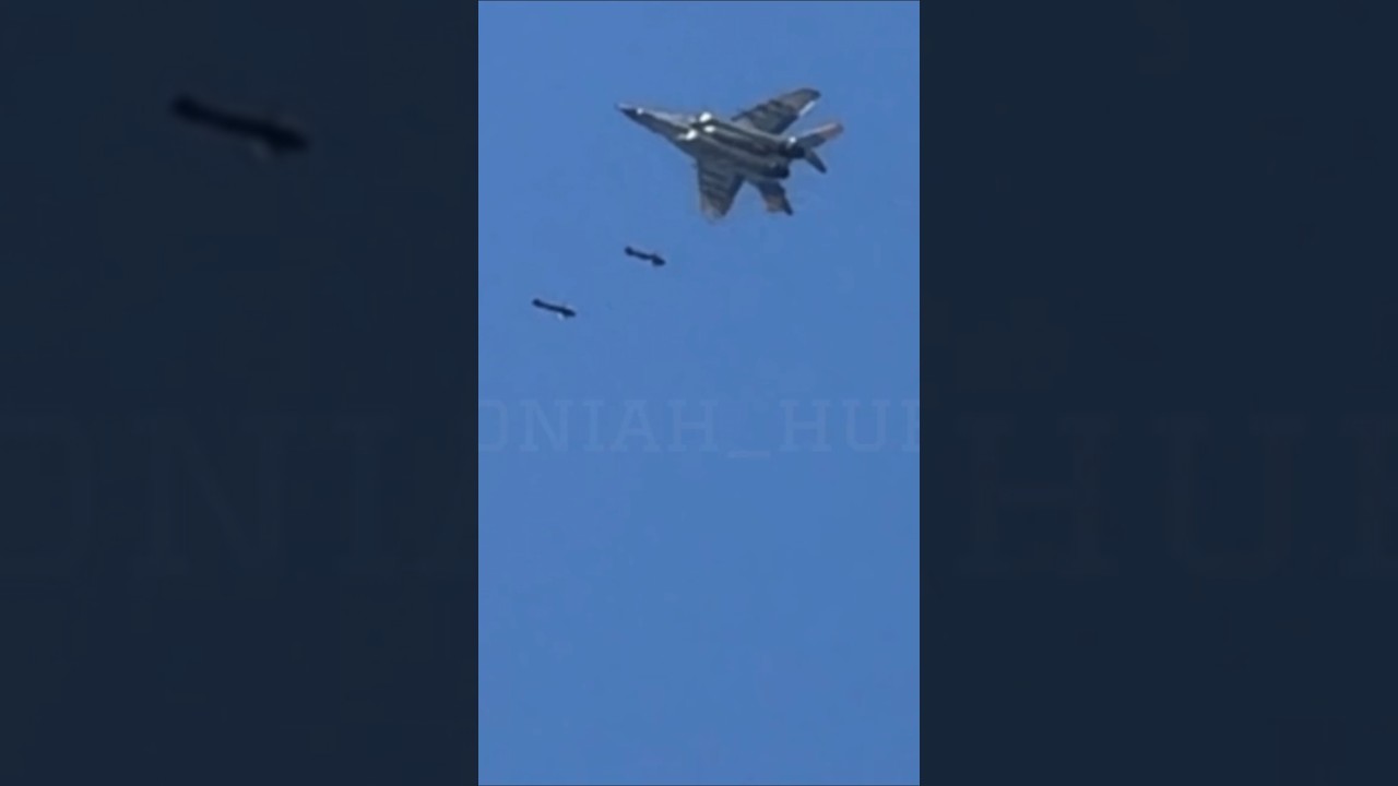 💥 MiG-29 destroys Russian underground concrete bunker!