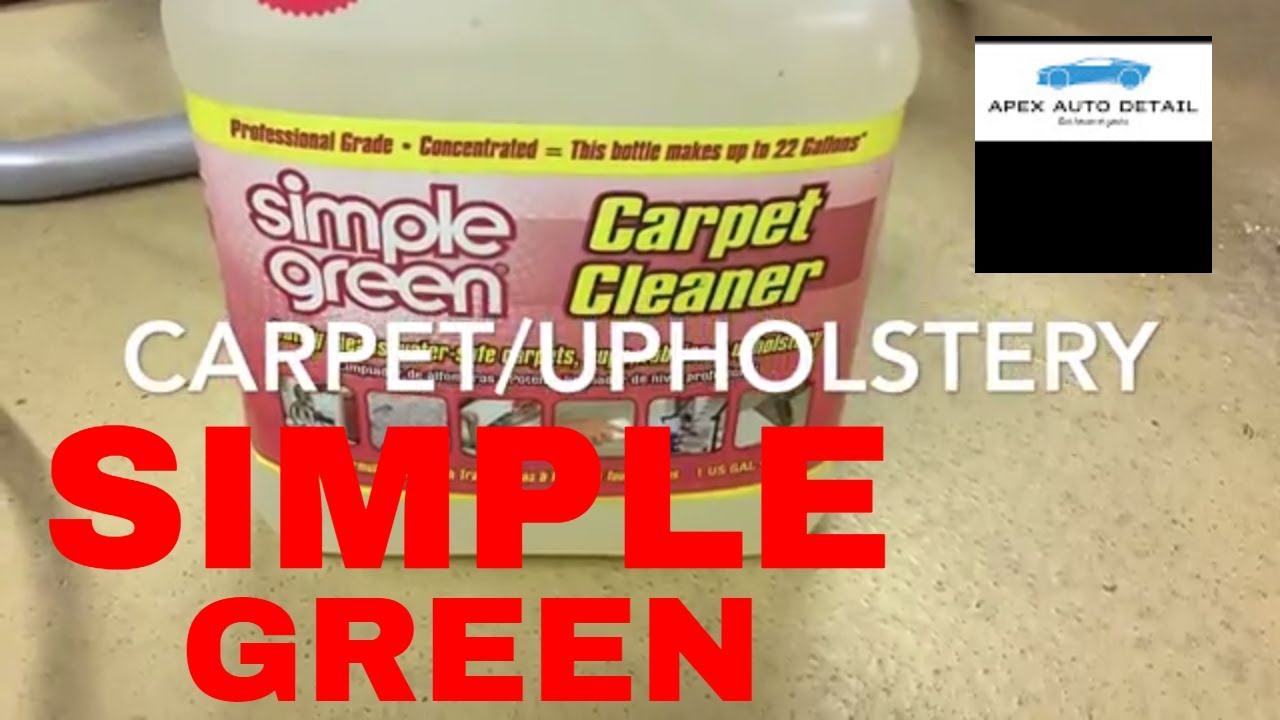 Simple Green Carpet and Upholstery Cleaner Concentrate!!
