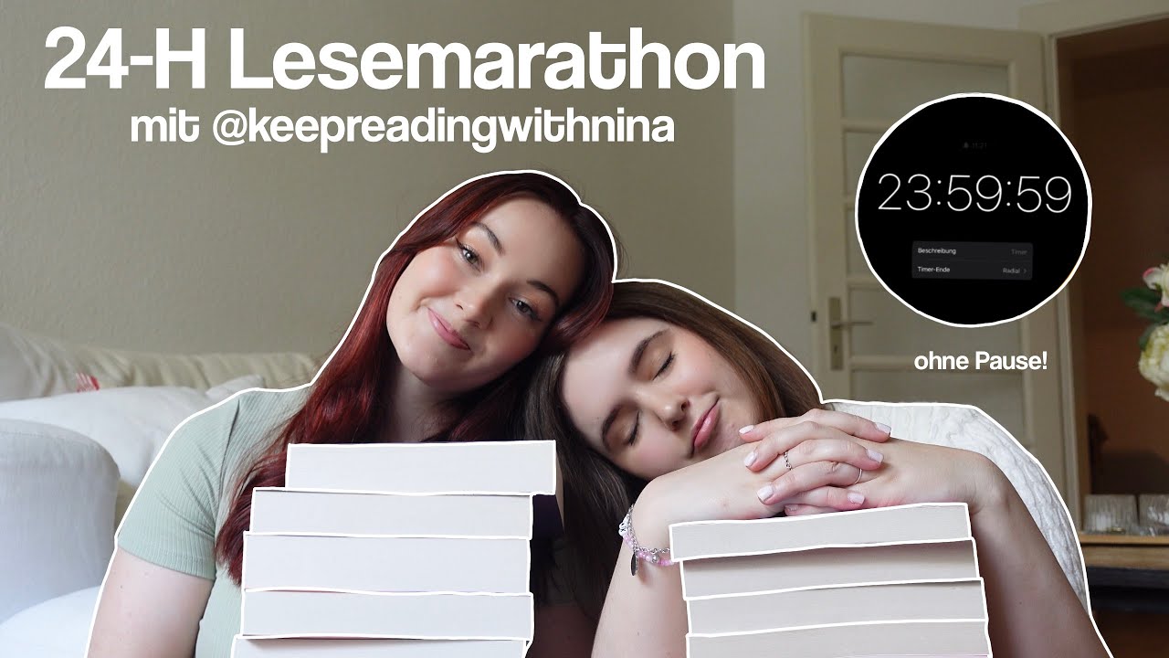 Wir haben 24 Stunden am Stück gelesen!📚⏱️😴 mit @Keepreadingwithnina