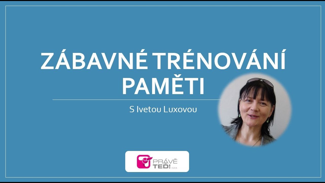 On-line zábavné trénování paměti 15.6. 2020