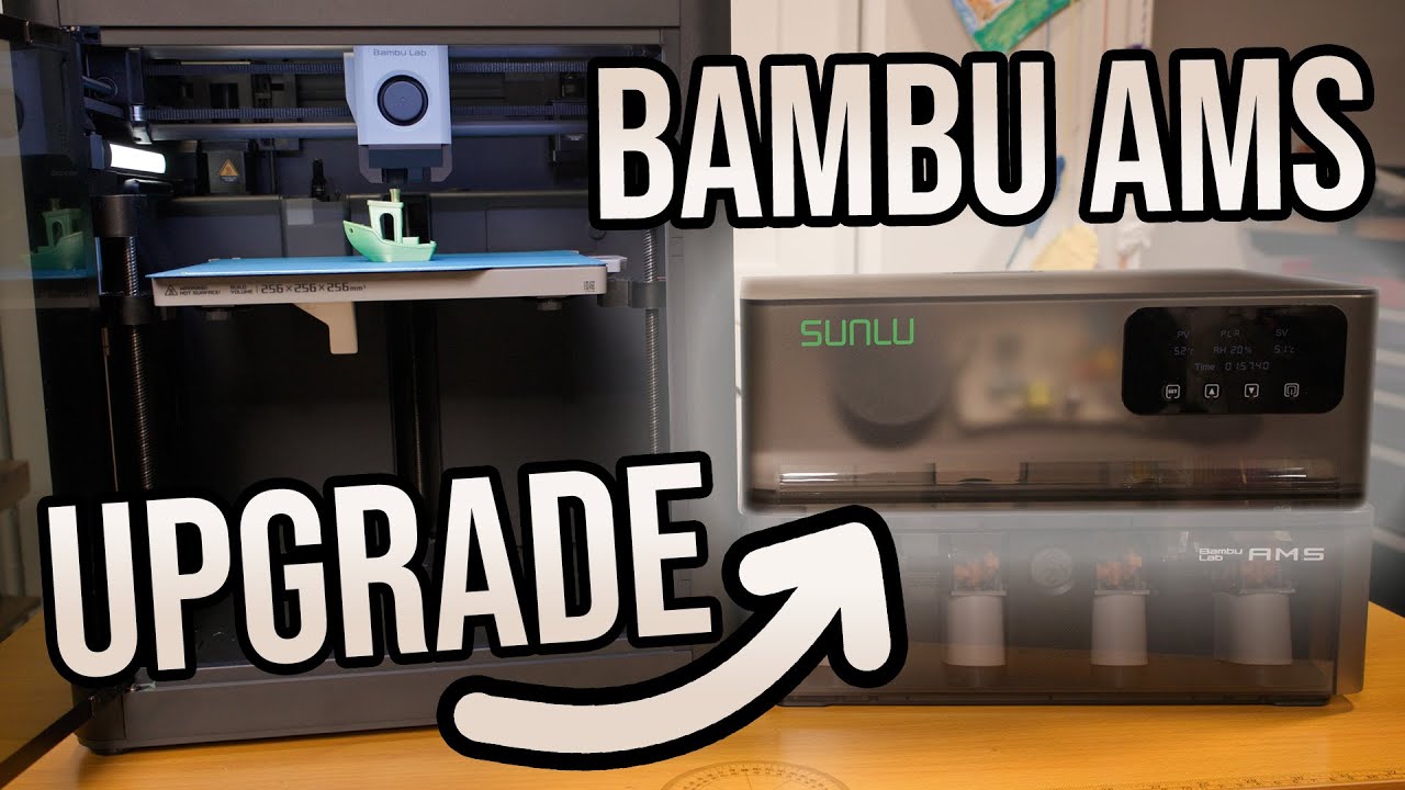 The AMS Finally Got A Heater! #3dprinting
