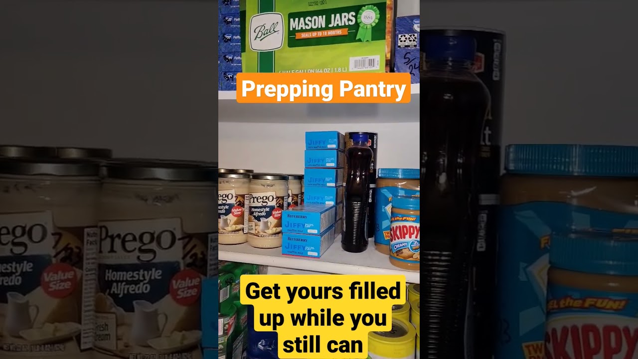 Prepping Pantry #shorts #prepping