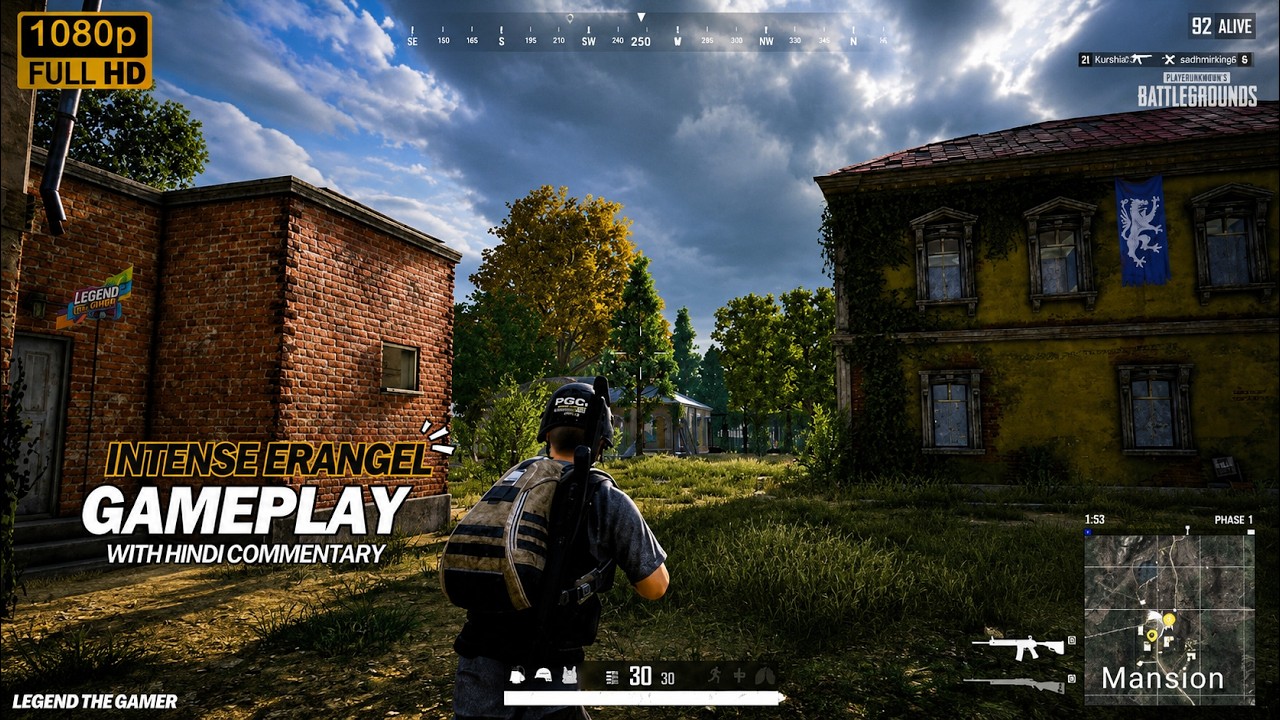 INTENSE ERANGEL SOLO GAMEPLAY – PUBG PC 🎮💥