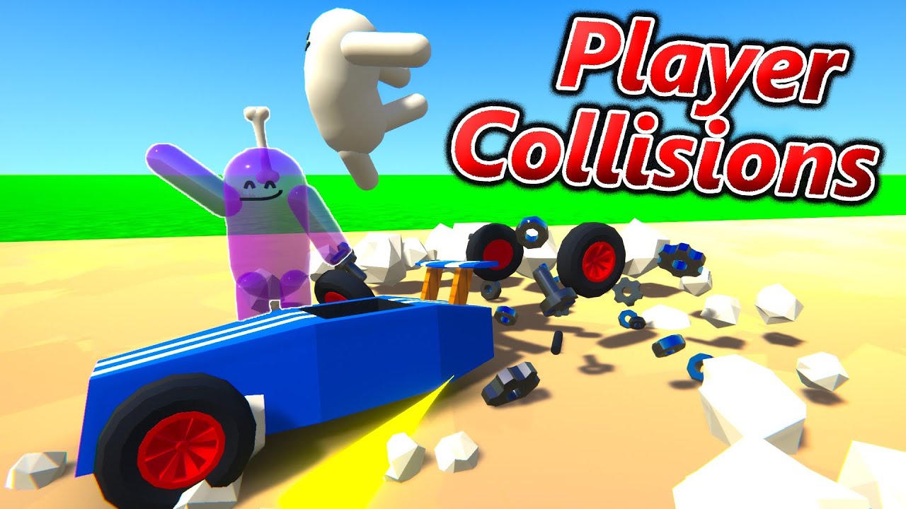 Player COLLISIONS Added a New CHALLENGE to our Tracks