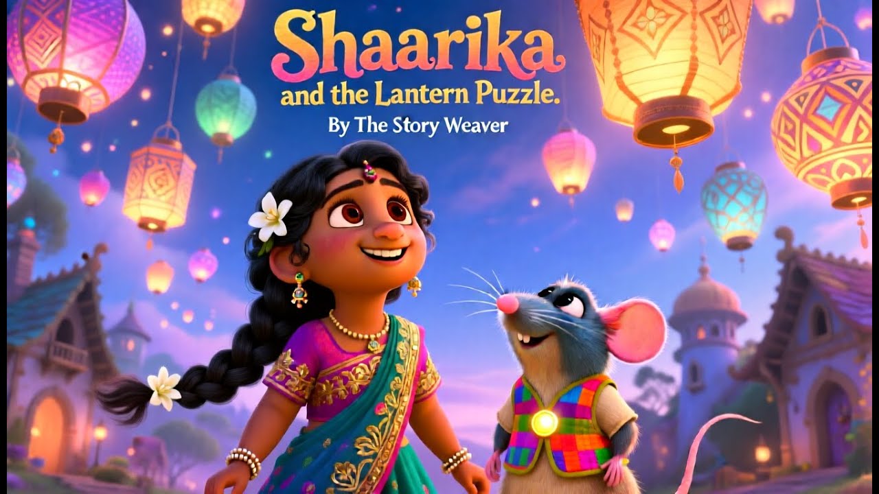 The Lantern Puzzle: Will Shaarika Save the Day? 🤔 | Bedtime Moral Story for Kids