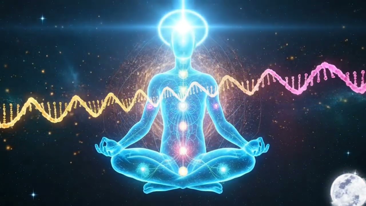 432Hz + 528Hz - Super Recuperação & Frequência de Cura, Regeneração Corpo Inteiro, Alívio Estresse