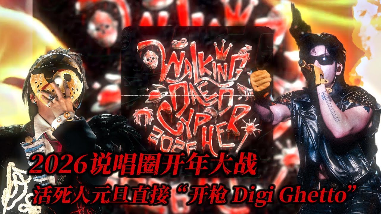 2026说唱圈开年大战！活死人元旦直接&ldquo;开枪 Digi Ghetto&rdquo;？!