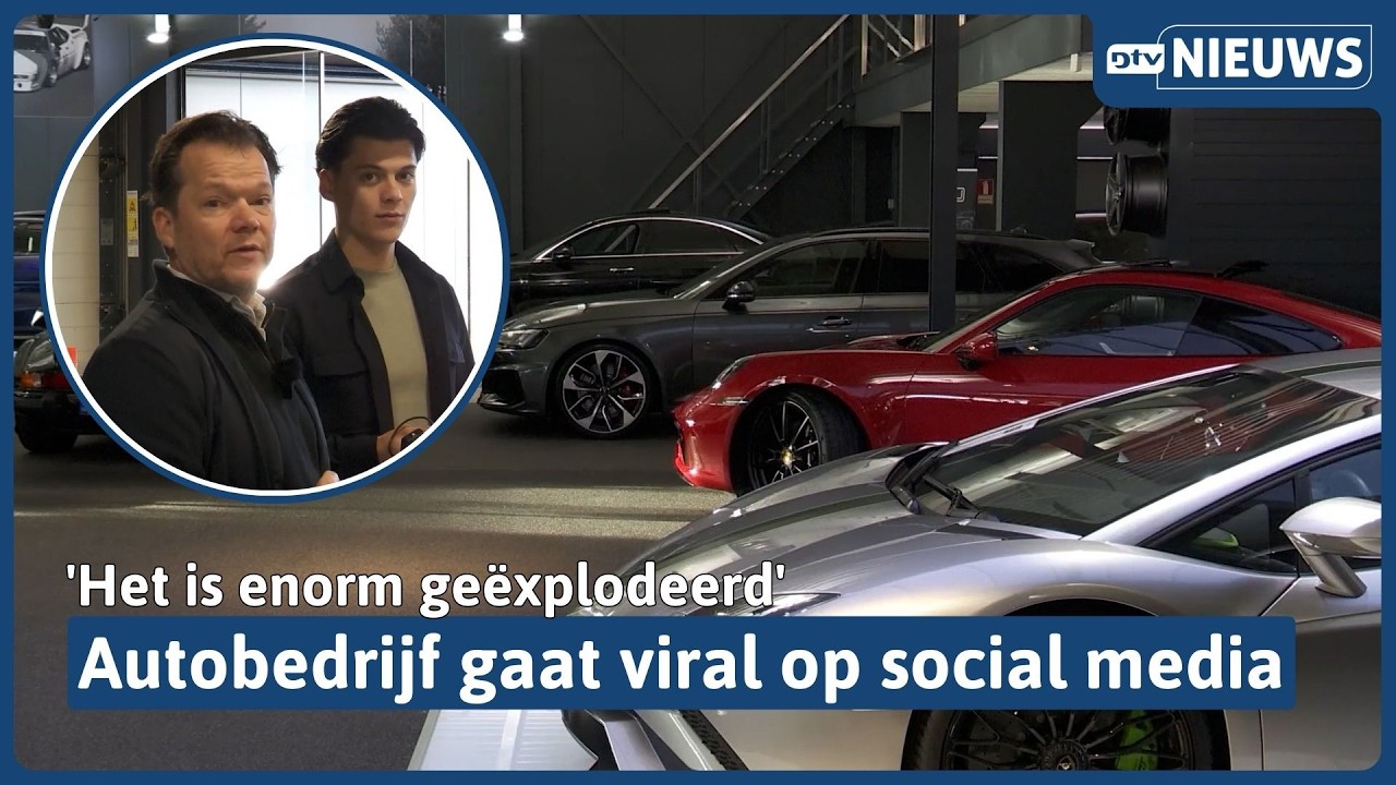 Autobedrijf verkoopt auto’s door online video’s “Ik kan bijna nergens komen