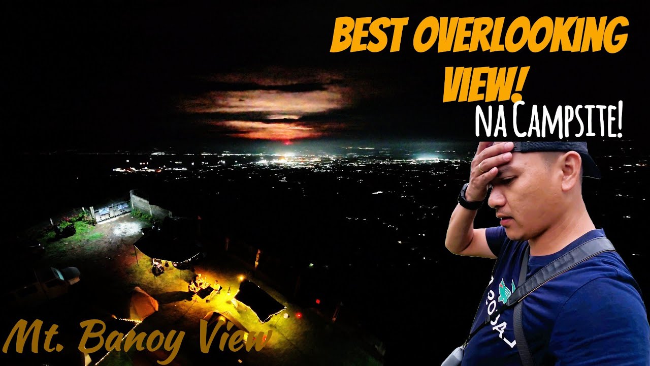 Vista Manuel Mt. Banoy View, Batangas City | Car Camping | Overlooking | Foggy Campsite