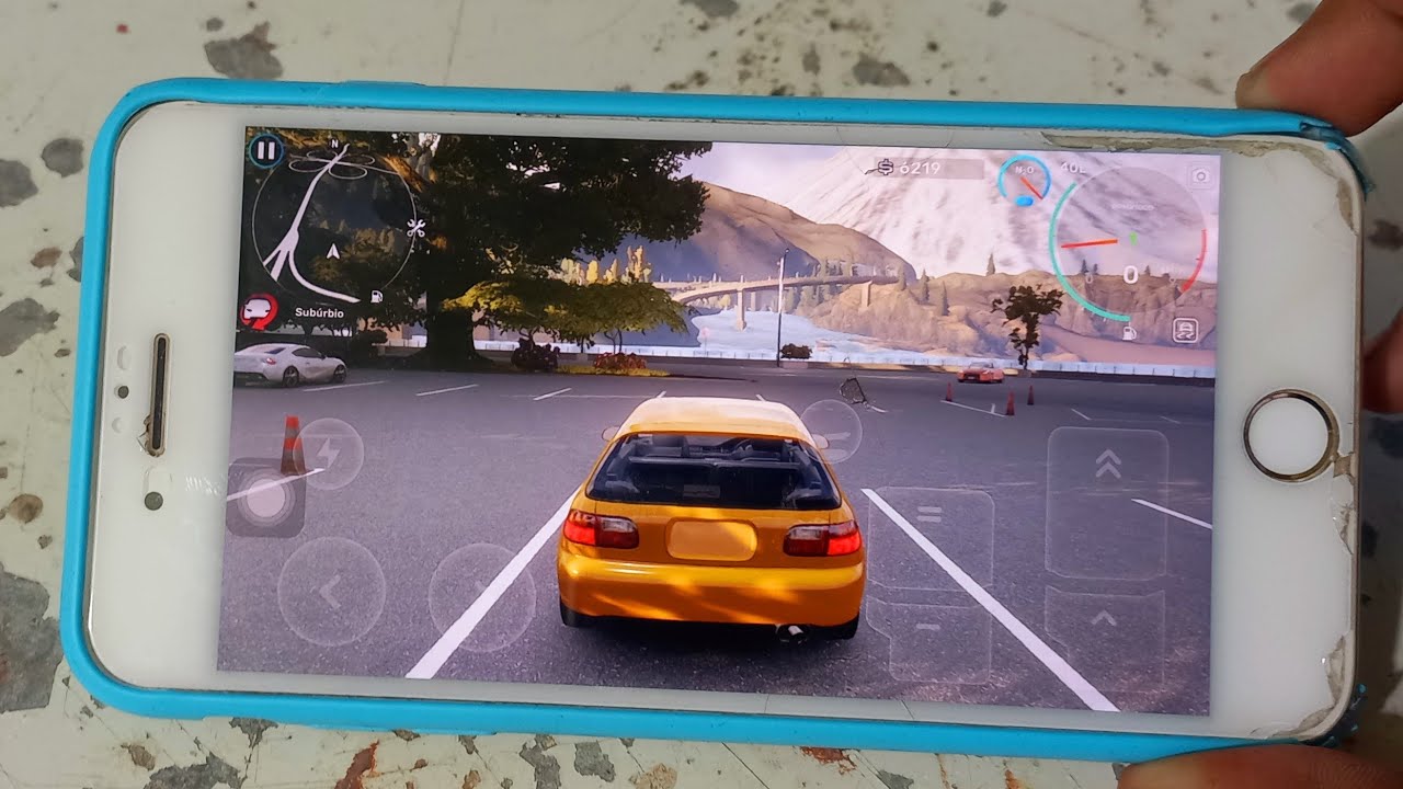 CARX STREET NO IPHONE 7 PLUS EM ALTA RESOLUÇÃO!!!