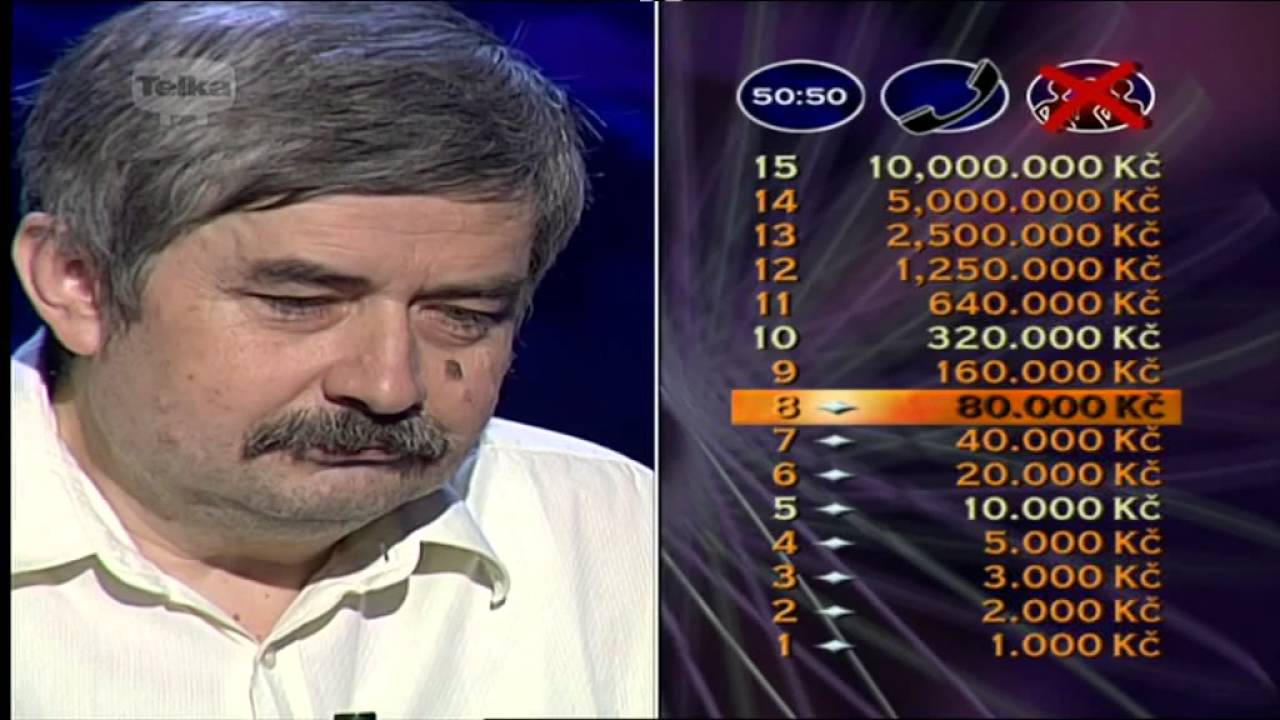 Chcete být milionářem - 315.díl
