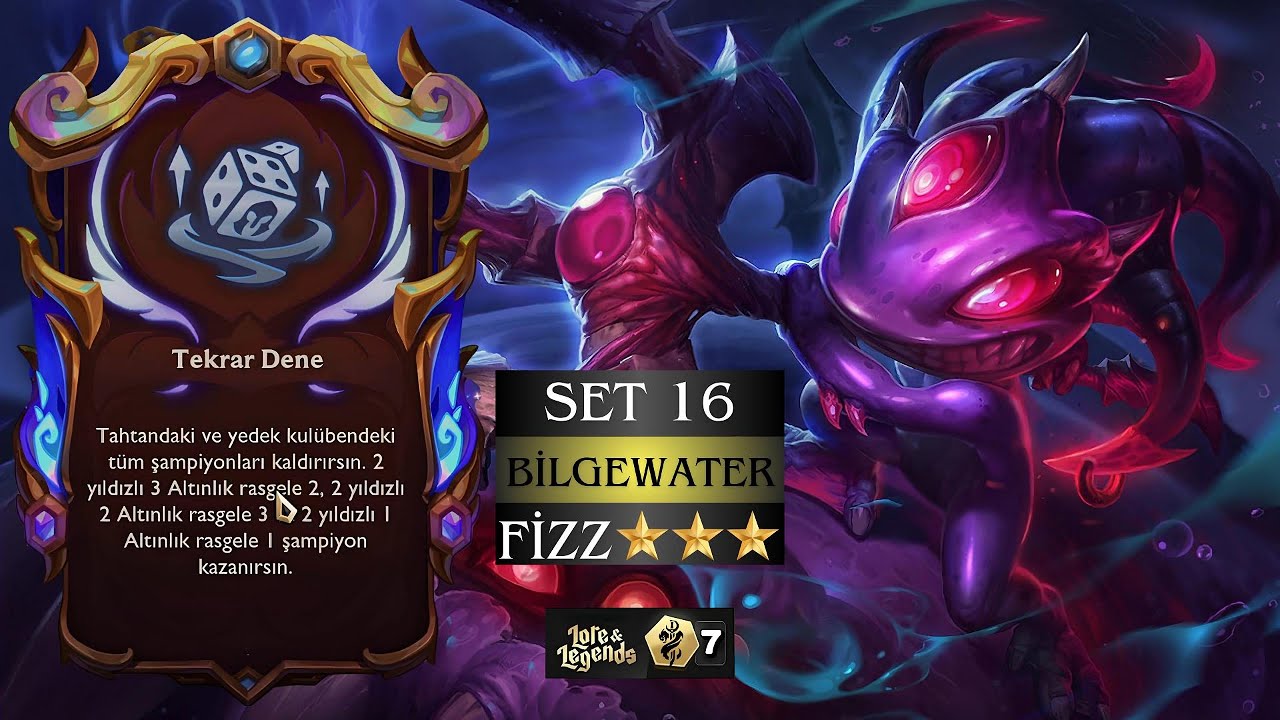 SET 16 FİZZ⭐⭐⭐  ✈️💥 | BİLGEWATER !! ✈️💥 | SEMAVERCİX TFT #12