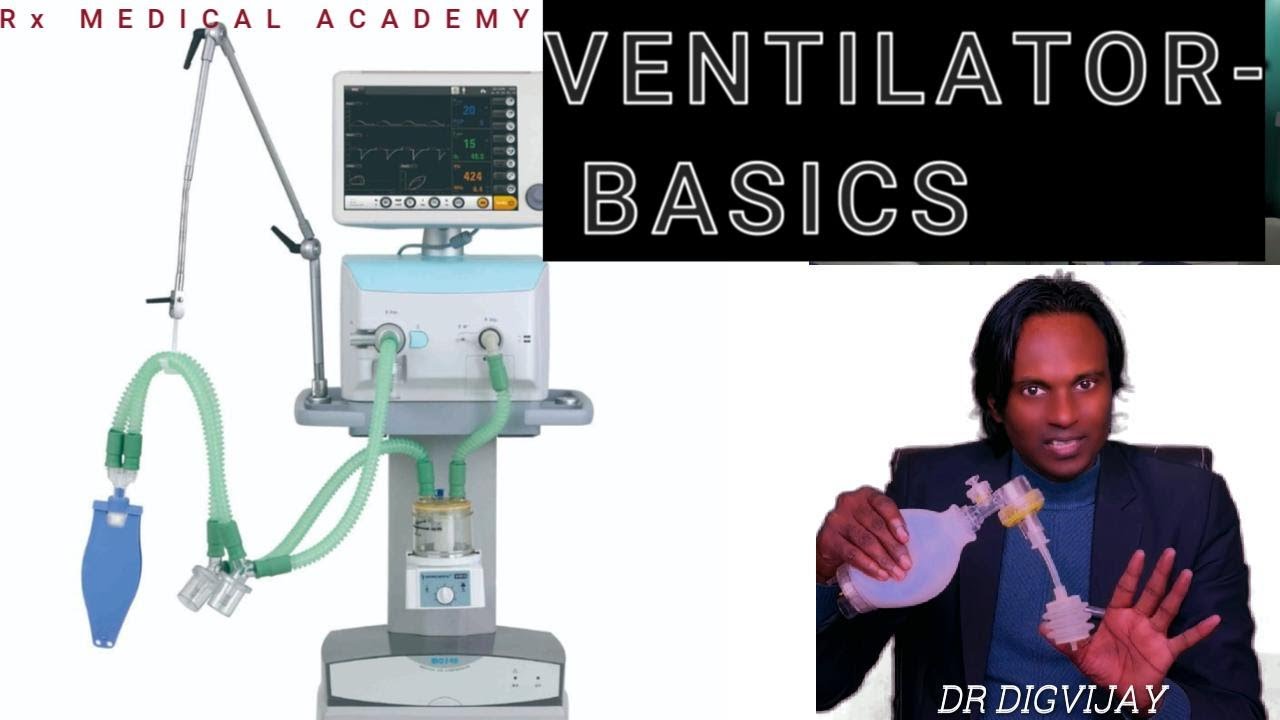 VENTILLATOR BASICS - By DR DIGVIJAY (Rustam Sir) for Both UG & PG STUDENTS, PRACTITIONRES, NEET PG