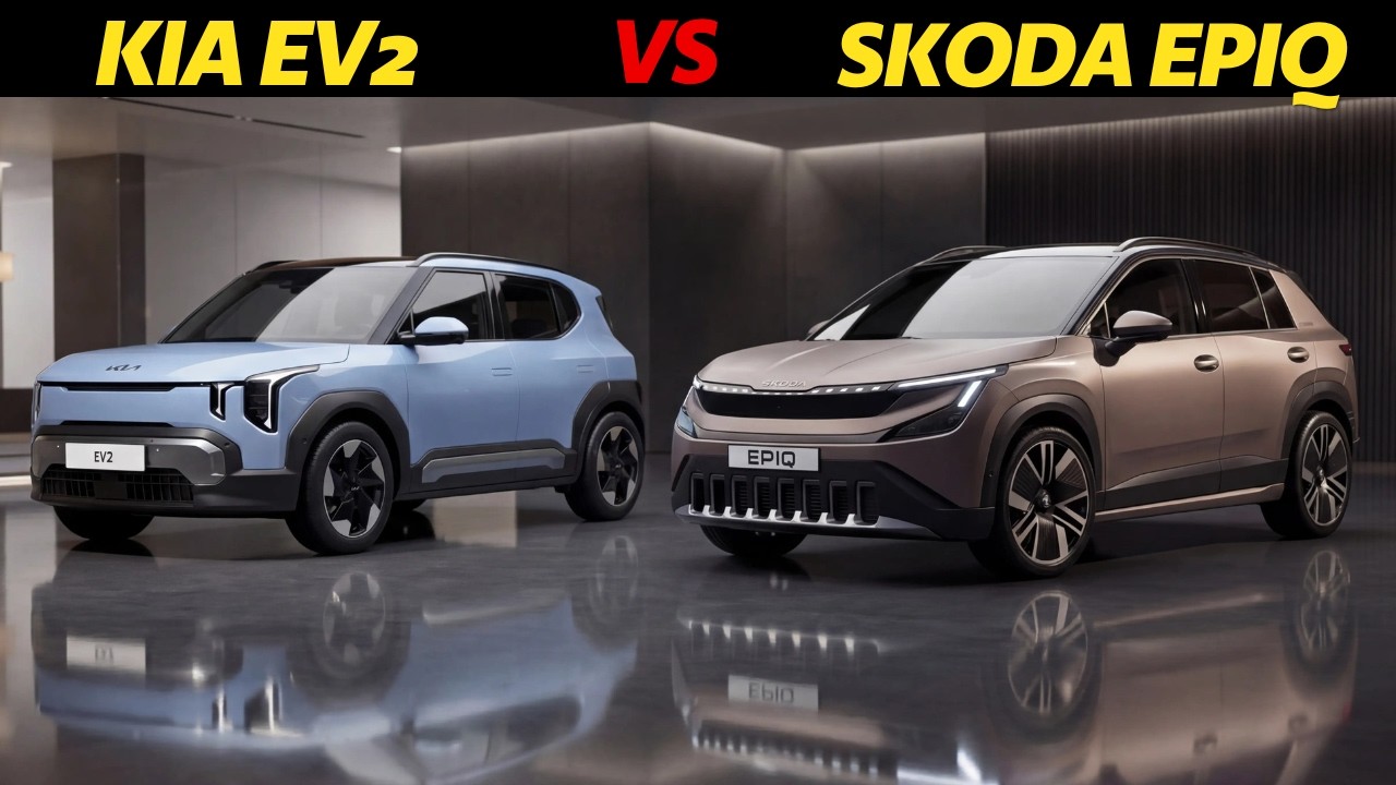 Kia EV2 oder &Scaron;koda Epiq? Das cleverste Elektro-SUV f&uuml;r 2026