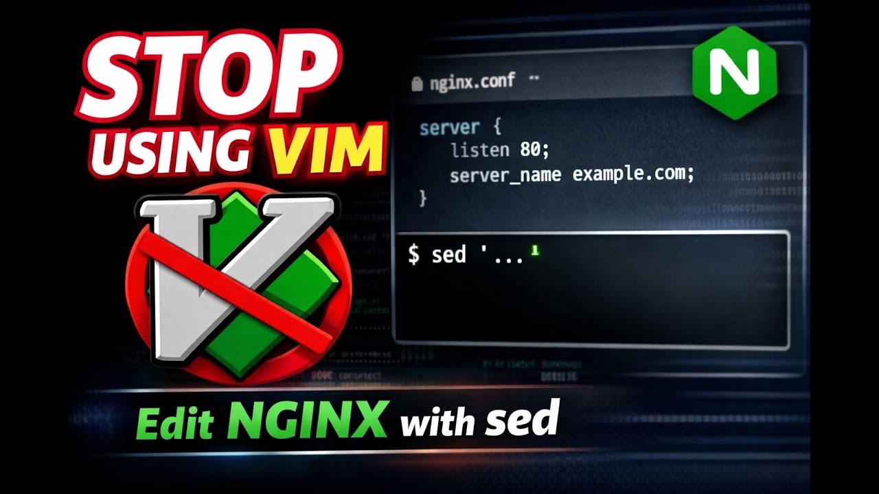 10 Sed One Liners That Will Save You Hours Editing Linux Config Files