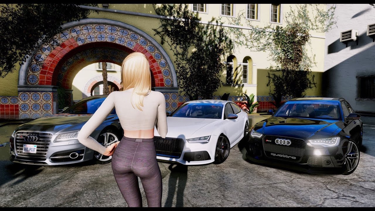 ► GTA 6 Graphics - ✪ M.V.G.A. | 🔥 Audi RS6 RS7 S8 Gameplay 👍 Ultra Realistic Graphic ENB MOD GTA V