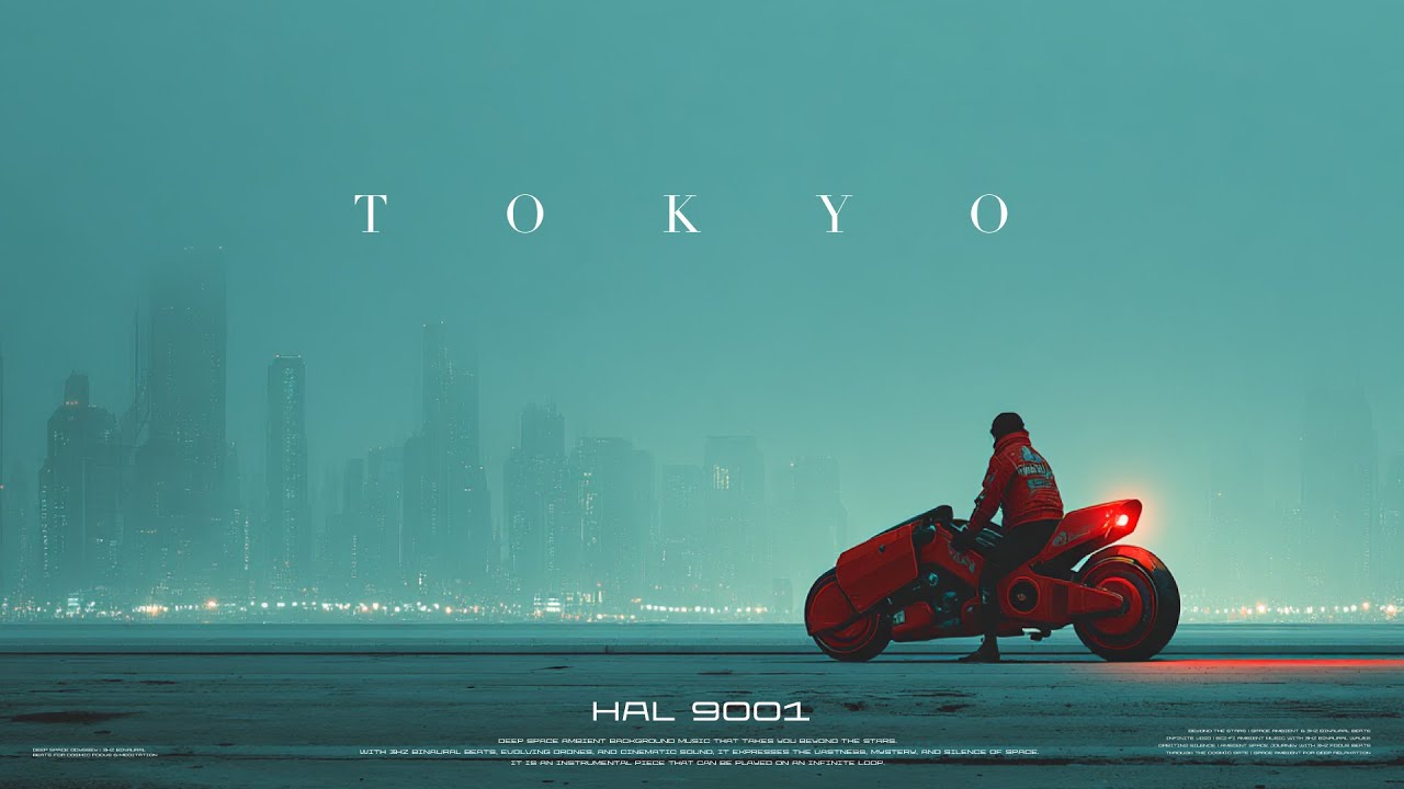 NEO-TOKYO NIGHTS | Cyberpunk City Ambience | Sci-Fi Focus Music