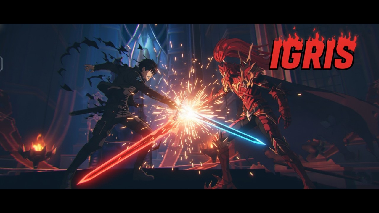 THE BLOOD-RED KNIGHT FALLS! SUNG JIN-WOO VS IGRIS 🔥 | SOLO LEVELING: ARISE