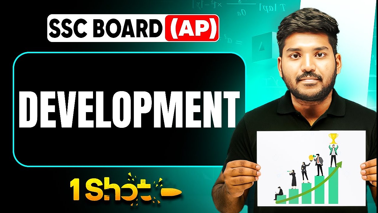 Development in 1 Shot | Social Science in Telugu | Class 10 AP Board