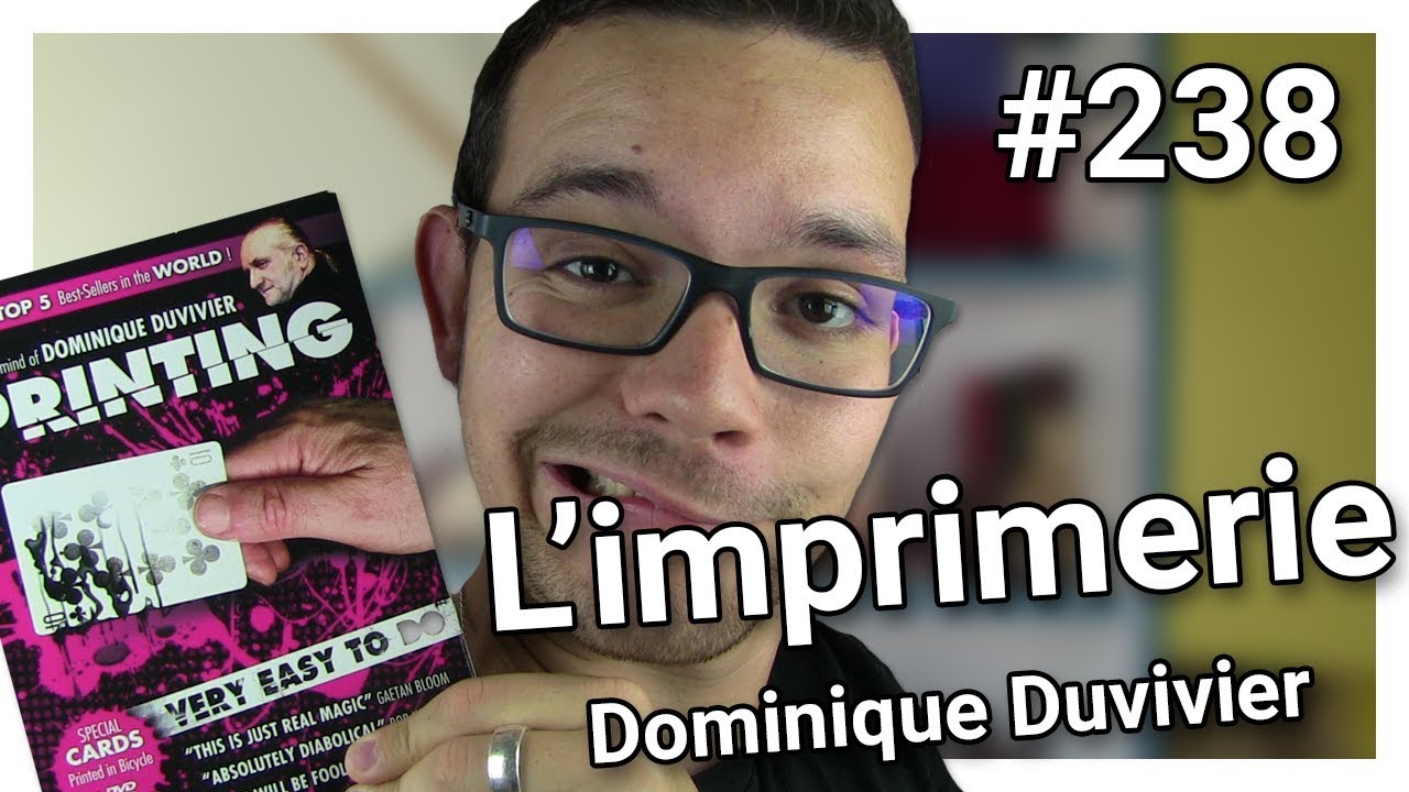 Les avis d'Alexis #238 - L'imprimerie de Dominique Duvivier