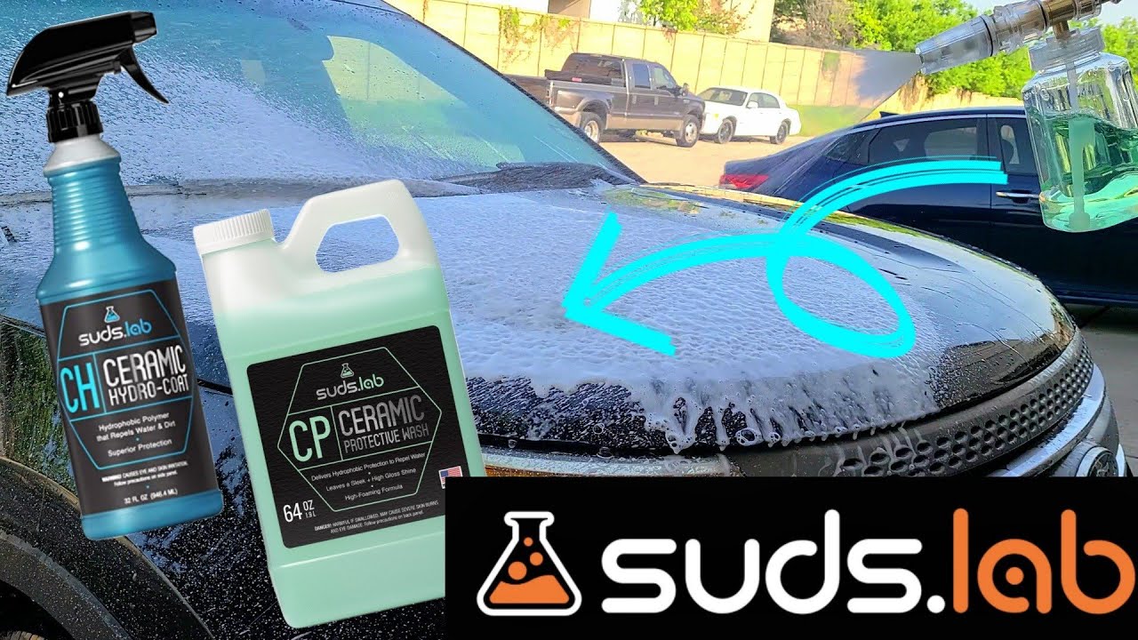 [NEW] SUDS LAB Ceramic Protective Wash & Hydro-Coat - High Foaming Silica Shampoo That Works!