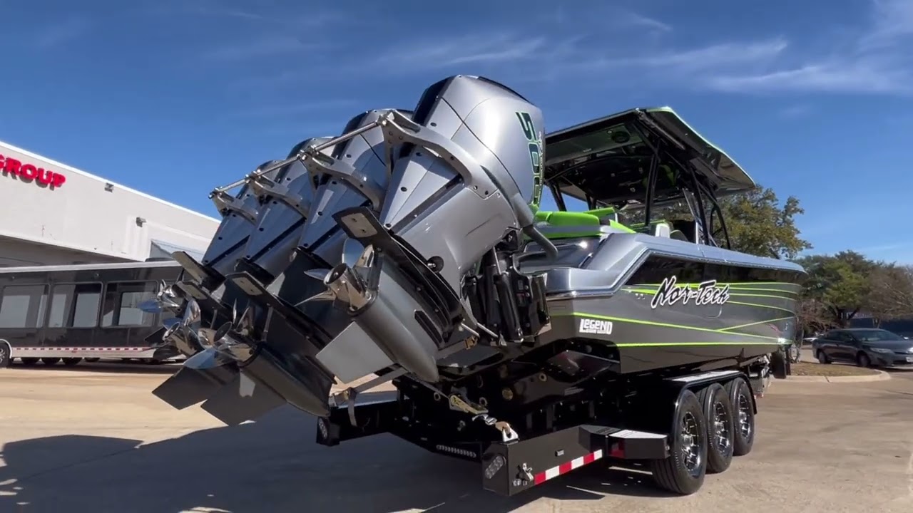 Legend Marine Group - 2026 Nor Tech 390 Sport with Quad Mercury Racing 500Rs