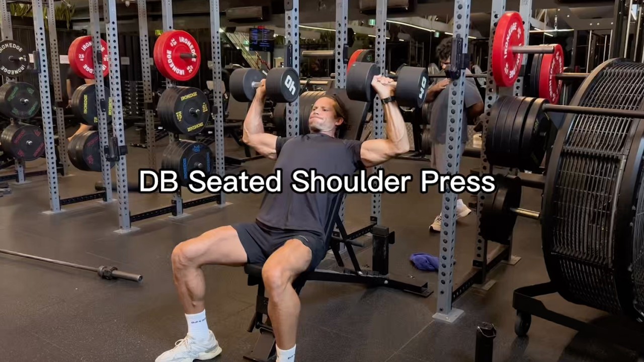 DB Seated Shoulder Press