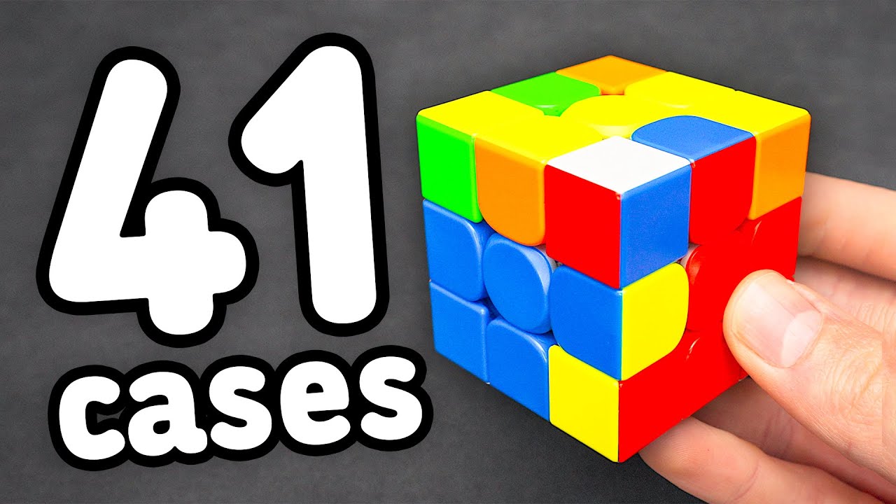 All Standard F2L Cases [Intuitive F2L Mastery]