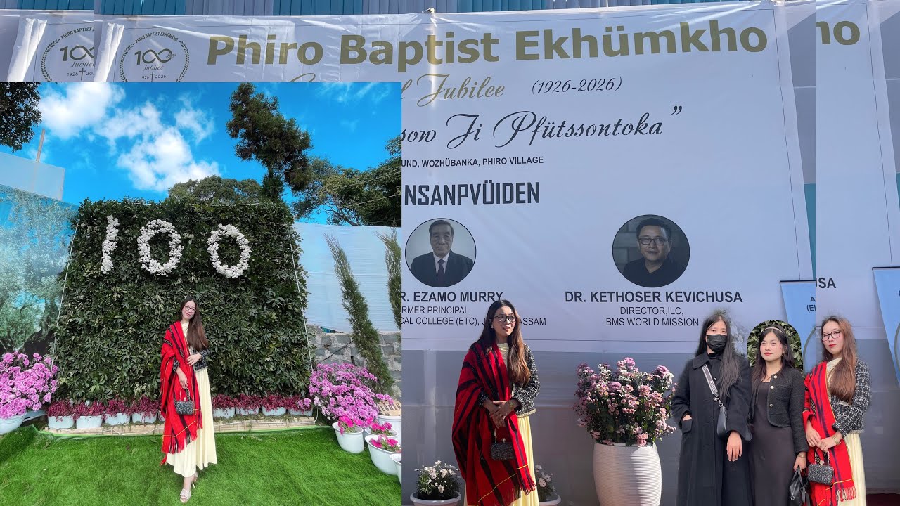 Phiro Baptist Church Centennial Jubilee ||Lotha Naga Village || Blessed 😇 ||Arin Naga
