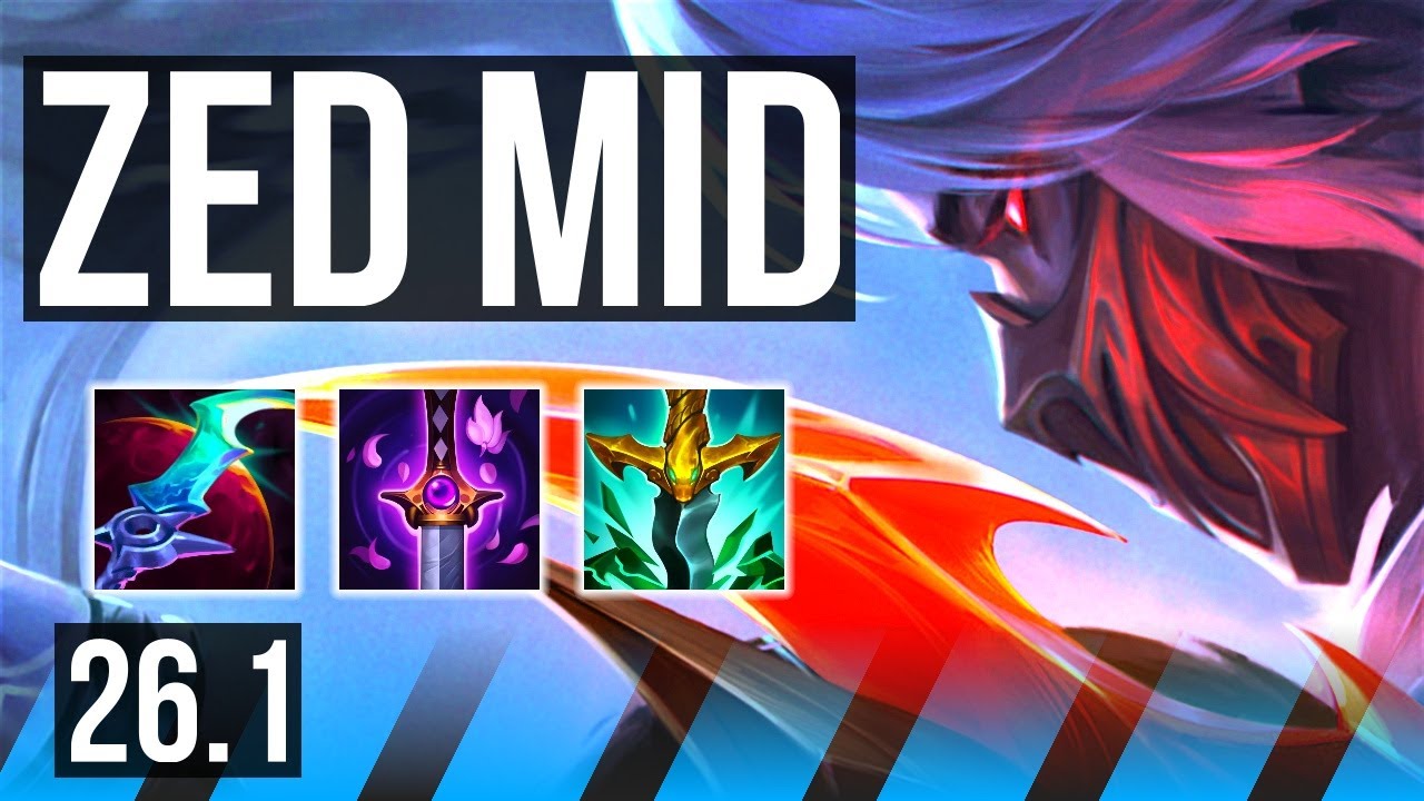 ZED vs MORDEKAISER (MID) | EUNE Grandmaster | 26.1