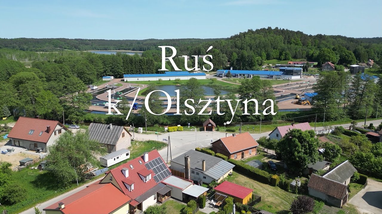 Ruś 2023. Dron. Ruś k. Olsztyna